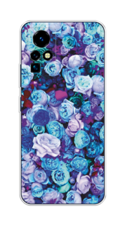 Чехол на Infinix Zero X Pro "Цветочный ковер" Case Place