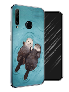 Чехол Awog на Honor 10i "Девушка с татуировками"