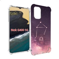 Чехол MyPads знак зодиака весы 4 для Nokia G400 5G