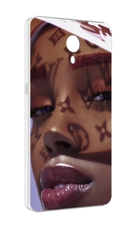 Чехол MyPads лицо девушки тень женский для Meizu M3 Note