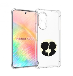 Чехол бампер MyPads Картина для Honor 50 SE противоударный