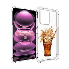 Чехол MyPads Кола-в-стакане для Xiaomi Redmi Note 12 Pro