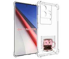 Чехол бампер MyPads кружка для Vivo iQOO 11 Pro противоударный
