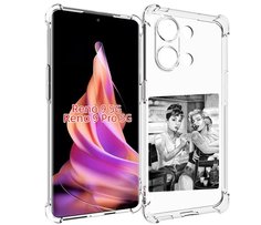 Чехол MyPads тату мастер для Oppo Reno 9/Reno 9 Pro