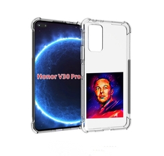 Чехол бампер MyPads Илон-Маск для Honor V30 Pro