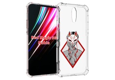 Чехол MyPads девушка в маске япония для ZTE Nubia Red Magic 1 5G