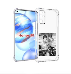 Чехол бампер MyPads тату мастер для Honor 30 (BMH-AN10) противоу