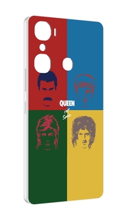 Чехол MyPads hot space queen альбом для Infinix Hot 12 Pro