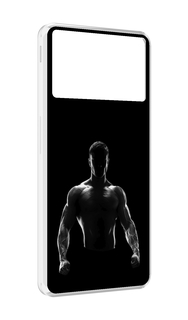 Чехол MyPads накаченный мужчина в тени мужской для ZTE Nubia Z40S Pro