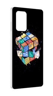 Чехол MyPads Кубик-Рубика для ZTE Blade A72 / ZTE Blade V40 Vita