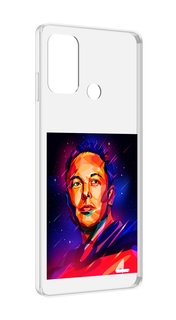 Чехол MyPads Илон-Маск для ZTE Blade A52