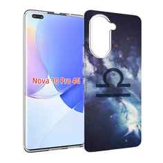 Чехол MyPads знак зодиака весы 5 для Huawei Nova 10 Pro противоударный