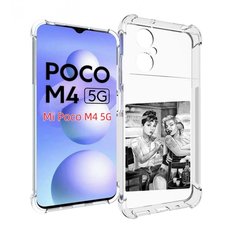 Чехол MyPads тату мастер для Xiaomi Poco M4 5G