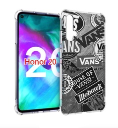 Чехол бампер MyPads Ванс-постер для Honor 20