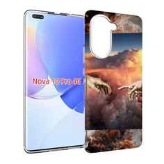 Чехол MyPads красивая-картина для Huawei Nova 10 Pro противоударный