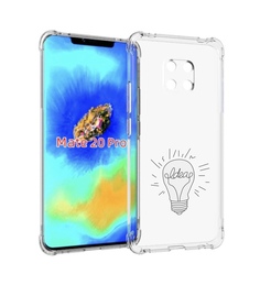 Чехол MyPads лампочка-с-идеей для Huawei Mate 20 Pro/Mate 20 RS 6.39