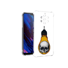 Чехол MyPads Tocco для Nokia 9 череп в лампочке (PT125567.95.676)