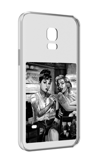 Чехол MyPads тату мастер для Samsung Galaxy S5 mini