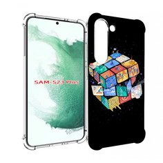 Чехол MyPads Кубик-Рубика для Samsung Galaxy S23 Plus +