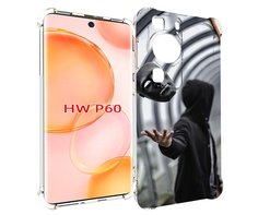 Чехол MyPads Сними-маску для Huawei P60