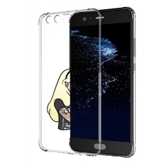 Чехол бампер MyPads принцесса-в-татуировках женский для Huawei P