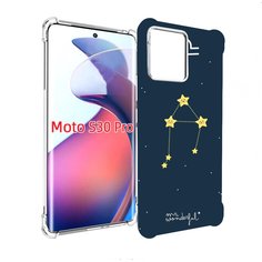 Чехол MyPads знак-зодиака-весы-1 для Motorola Moto S30 Pro