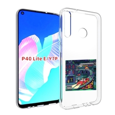Чехол бампер MyPads Яд (альбом Kizaru) для Huawei P40 Lite E