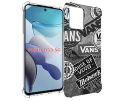 Чехол бампер MyPads Ванс-постер для Motorola Moto G53 противоуда