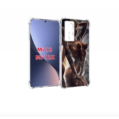 Чехол бампер MyPads девушки-инь-и-янь-в-татуировках для Xiaomi 1