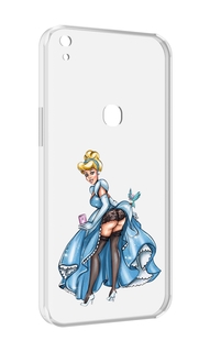 Чехол MyPads девушка-в-платье-красивая женский для Alcatel SHINE LITE 5080X 5.0