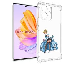 Чехол MyPads девушка-в-платье-красивая женский для Honor 80 SE