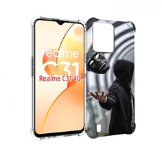Чехол MyPads Сними-маску для OPPO Realme C31