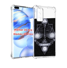 Чехол бампер MyPads знак зодиака весы 2 для Honor 30 Pro