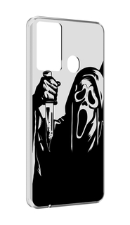 Чехол MyPads крик-с-ножом для Itel P37/Itel Vision 2S