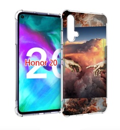 Чехол бампер MyPads красивая-картина для Honor 20