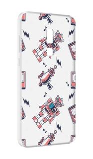 Чехол MyPads мини-роботы для Meizu M6T