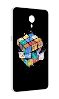 Чехол MyPads Кубик-Рубика для Meizu M3 Note