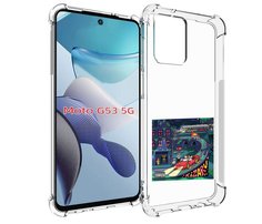 Чехол бампер MyPads Яд (альбом Kizaru) для Motorola Moto G53 про