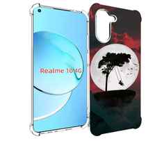 Чехол MyPads качели-над-пропастью для Realme 10
