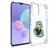 Чехол MyPads рапунцель-в-тату женский для TCL 405