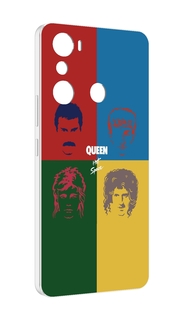 Чехол MyPads hot space queen альбом для Infinix Hot 20i