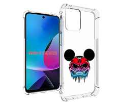 Чехол MyPads микки в маске для MOTO G 5G 2023