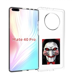 Чехол MyPads кукла из пилы для Huawei Mate 40 Pro (NOH-NX9)