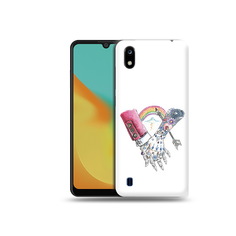 Чехол MyPads Tocco для ZTE Blade A7 абстракция руки в татуировках (PT136477.473.212)