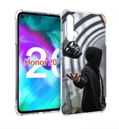 Чехол бампер MyPads Сними-маску для Honor 20