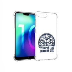 Чехол MyPads Tocco для Huawei Honor 10 бодибилдинг закаляй дух (PT142657.34.234)