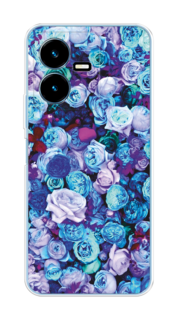 Чехол для Vivo Y22 "Цветочный ковер" Case Place