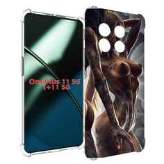 Чехол MyPads девушки-инь-и-янь-в-татуировках для OnePlus 11