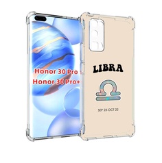 Чехол бампер MyPads знак-зодиака-весы-6 для Honor 30 Pro