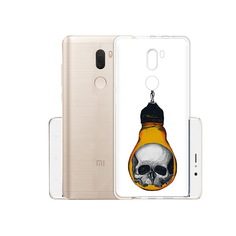 Чехол MyPads Tocco для Xiaomi Mi 5S Plus череп в лампочке (PT48165.334.676)
